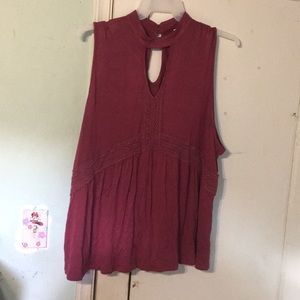 Tank top by self esteem 3x